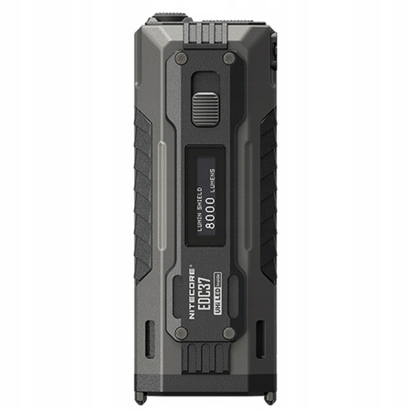 Latarka Nitecore EDC37 8000lm ręczna taktyczna z wyświetlaczem OLED