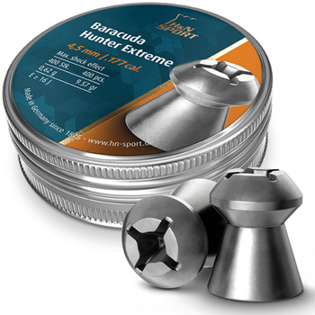 Śrut H&N Baracuda Hunter Extreme nacięty 92164500003 400 sztuk 4,5 mm