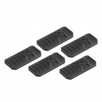 Osłona szyny montażowej zaślepki Strike Industries LINK Cover czarne 5 szt.