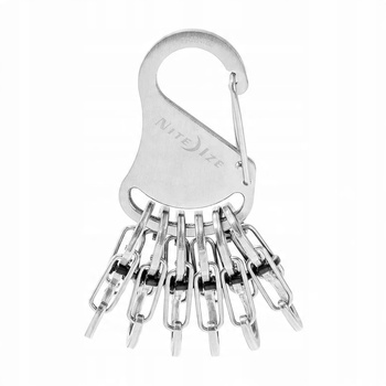 Nite Ize Brelok Organizer karabińczyk karabinek do Kluczy KeyRack Stalowy