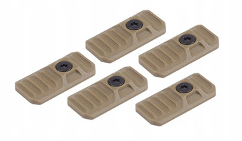 Zaślepki osłona ochronne Strike Industries na szyny M-LOK KeyMod 5szt.