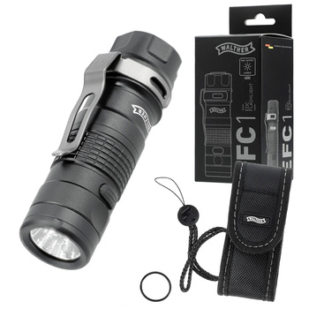 Latarka Takryczna Ręczna Kieszonkowa z Klipsem Walther EFC1 400 lm IPX8