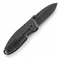 Nóż składany mały CRKT Squid Black Stonewash 2490KS EDC czarny