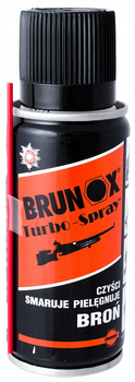 Spray do czyszczenia broni, konserwujący i smarujący Brunox Gun Care 100ml