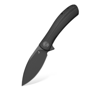 Trollsky Knives Mandu EVO MTE003 nóż składany 14C28N G10 Black Liner Lock