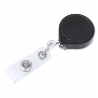 Retraktor Identyfikator osobowy Key-Bak Mini-Bak Carabin czarny Key Reel