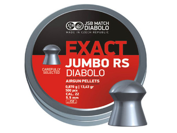 Śrut do wiatrówki JSB Exact Jumbo RS 5.52mm 500szt (546207-500)